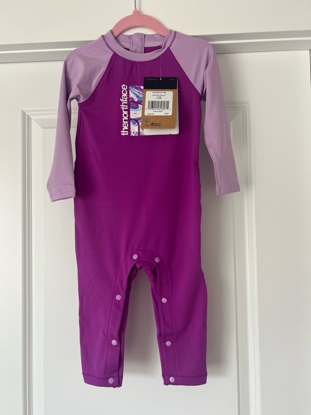 The North Face Baby Amph Sun 1pc Lupine Swimwear Size 12-18m